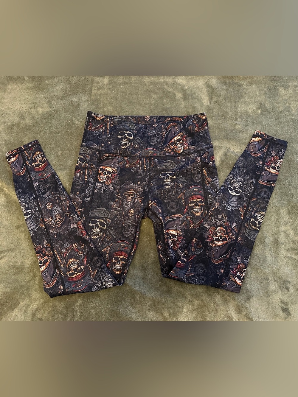 Constantly Varied Gear Pirate Skull Pocket Leggings